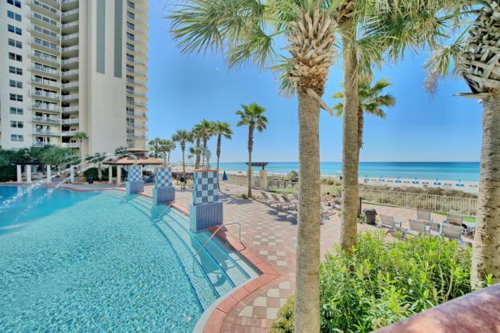 Deluxe Beachfront Studio, Shores Of Panama, Oceanviews And Updated Panama City Beach Exterior photo